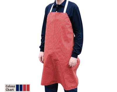 Twin Striped Butchers Apron