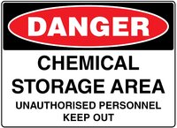 Hazardous Material Signs - Available in Sign Material - PVC, ACM, ADHESIVE