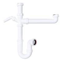 Viva 1&frac12; Bowl & Half Sink Kit WTBNH01