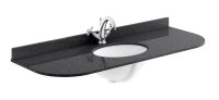 1200mm Single Bowl with Radius 1 Tap Hole