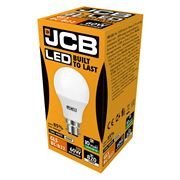 JCB 10W (60W) B22 LED GLS COOL WHITE 820 LUMENS