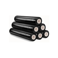 Black Pallet Wrap, 500mm x 1.8kg x 23mu, 350m