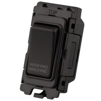 Black Metal 20A Grid Module - WASHING MACHINE - 3080-050WM