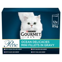 Gourmet Perle Pouch Ocean Delicacies 85g 12pk x 4
