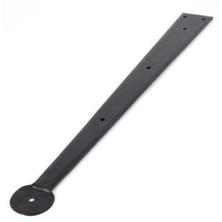 33238 - Black 18 Inch Penny End Hinge Front (Pair)