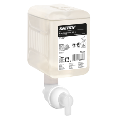 37780 Katrin Commercial Hand Wash Foam 500 ml, Clean