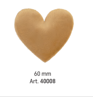 CAMEL VELVET HEART 60MM 48 PACK