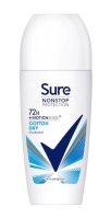 Sure Roll On for Women Cotton Dry  50ml x 6