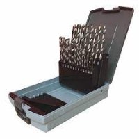 21 pcs Twist Drill Set in imperial in the plastic case 1/16" to 3/8" Sureweld Dublin Ireland
