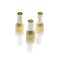 Ivory Pre-Insulated Bootlace Ferrule 16mm2 (Pack 100) | CEF1612F-100PK