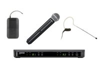 Shure BLX1288/MX53 | WIRELESS COMBO SYSTEM WITH SM58 HANDHELD AND MX153 EARSET