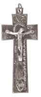 Metal Oxidised Crucifix - 2 inch (15060)