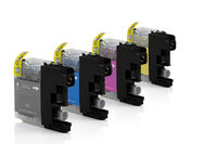 Compatible Brother  LC121VALBP  Assorted >600 each Page Yield