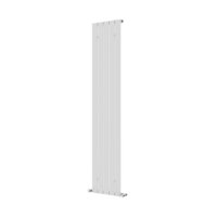 Tucker French 1800 x 370mm Single Panel White Vertical Radiator (Heating Only)