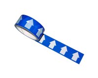 Regin Blue/White Arrow Direction Tape 38mm x 33m REGA46