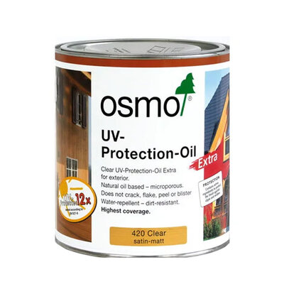Osmo Uv Protection Oil Extra Clear 0.75L