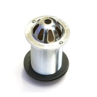 1 1/2" x 25mm Flanged Domed Urinal Waste Chrome 201763