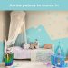 Childs Bedroom painted in Dulux Easycare Frozen Frosted Teal