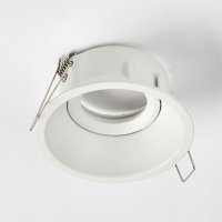 Searchlight Matt White Recessed GU10 Spotlight