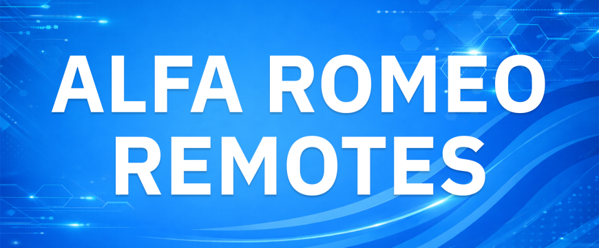 Alfa Romeo Remotes