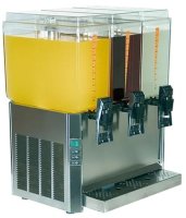Tefcold Counter Top Juice Dispenser 3 x 11.5Ltr Stainless Steel