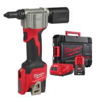 Milwaukee M12™ Pop Rivet Tool Kit with 1x 2.0Ah Battery