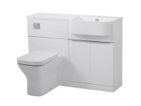 MATCH 1.2M SCT BTW RIGHT GLOSS WHITE UNIT ONLY