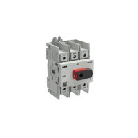 OT160G3-3BS ABB OT Plus Isolator 160A 3 Pole. G3 Frame Size. Screw Terminals IP20 1SCA162522R1001