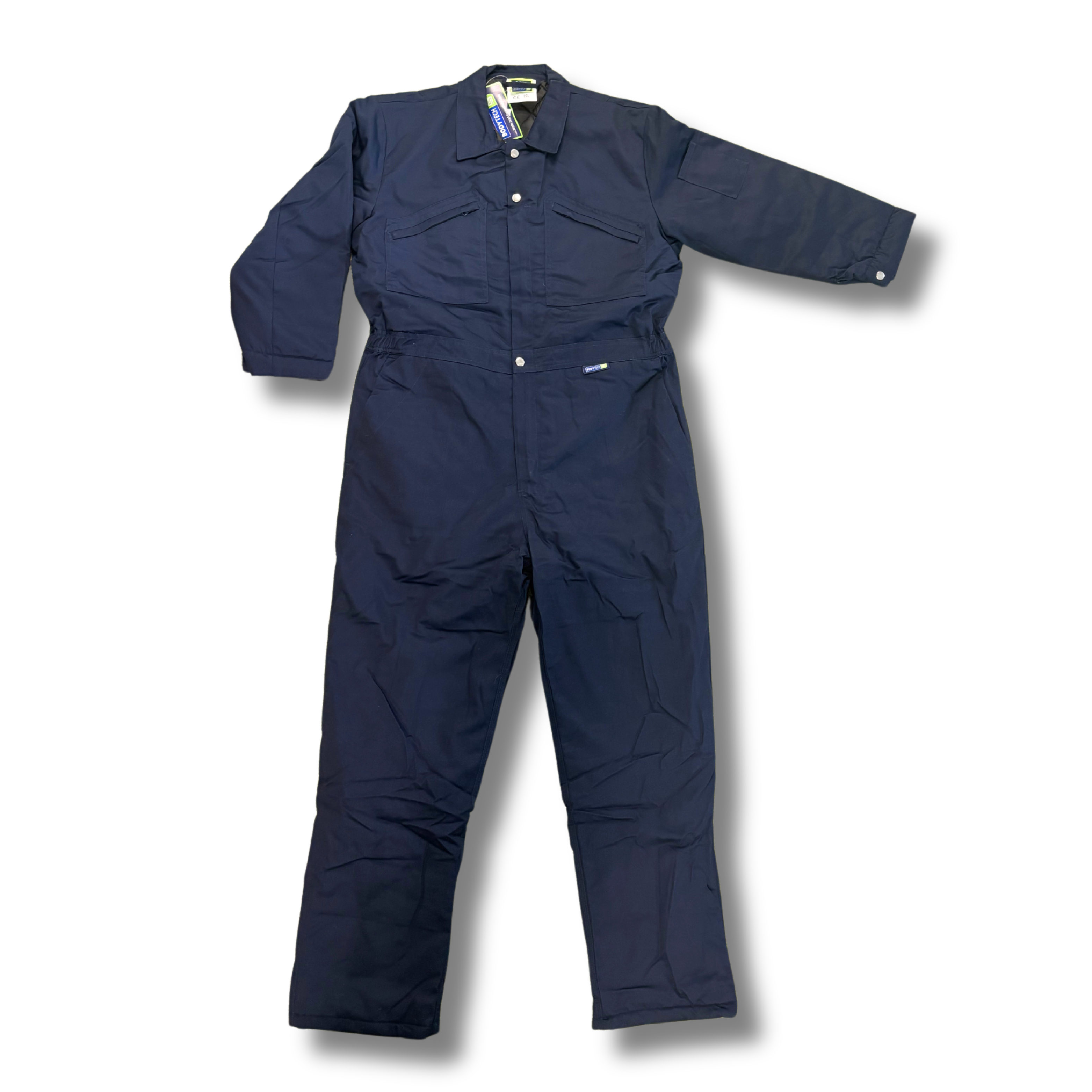 Bodytech Padded Boilersuit, Navy