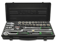 3/8"Dr Socket set 33Pc (metric & sae)