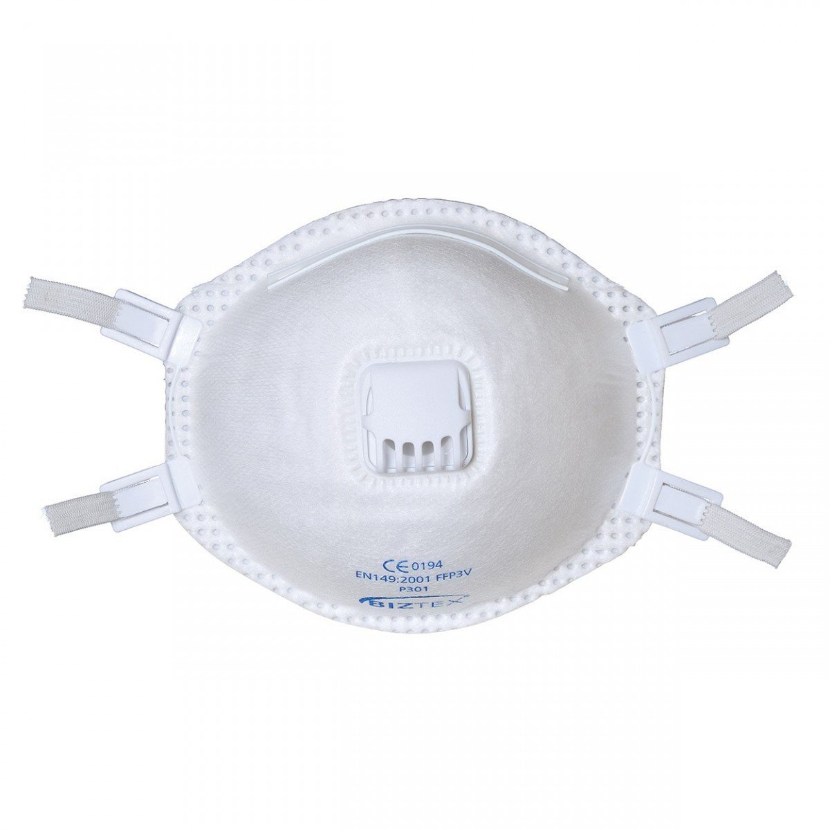 Portwest Biztex Valved Respirator FFP3 - White One Size