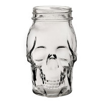 Skull Jar 17.5oz 50cl Carton of 12