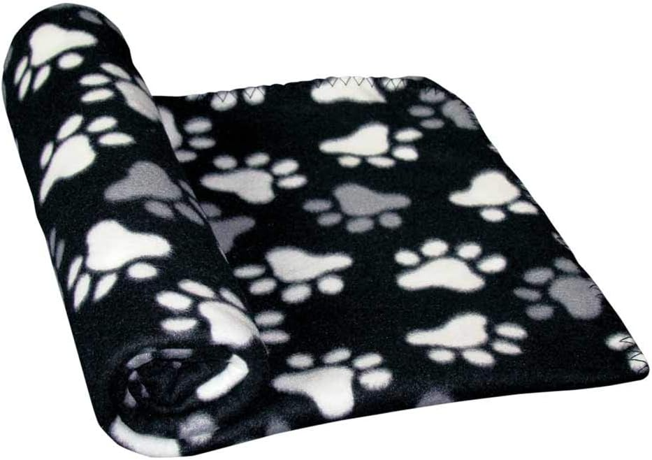 Nobby 60875 Pippa Fleece Blanket Black 100x150cm - Dis