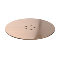 Viva Brushed Copper Metal Shower Trap Dome