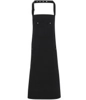 PREMIER COTTON CHINO BIB APRON