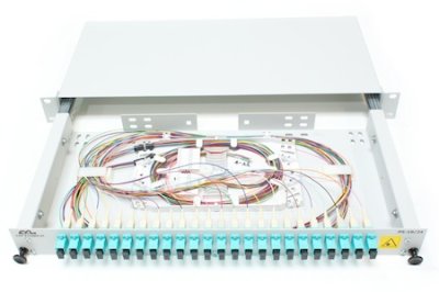 ODF 19" 1U 24xSC/PC (24xSCSX) MM Fully Loaded (OM3)