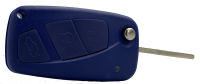 RAV Fiat 3 Blue Button Remote Case