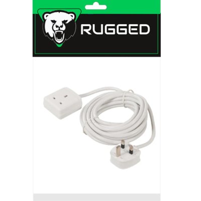 Rugged 5 Meter 1 Gang 13Amp Extension Lead