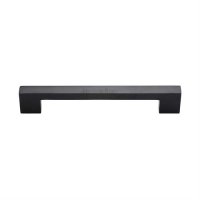 C0337-160-BKMT - Heritage Brass Cabinet Pull Metro Design 160mm CTC Matt Black Finish