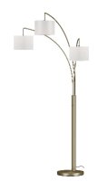 Opus Floor Lamp Chrome Metal 200cmH