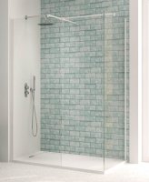 ASPECT 1400MM WETROOM PANEL - MATT WHITE