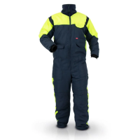 Flexitog Classic Coldstore Coverall, Yellow/Navy