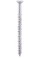 Frame Fixing Concrete Screw 6x100mm Countersunk Box of 100