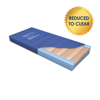 Dyna-Form Mercury Static Air Mattress incorporates 14 air and foam filled cells, a patented valve system allows Reactive Airflow System (RAS™) technology to displace and adjust to the patient’s body w
