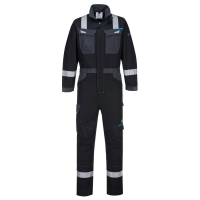 WX3 MODAFLAME WORK FR COVERALL - BLACK 