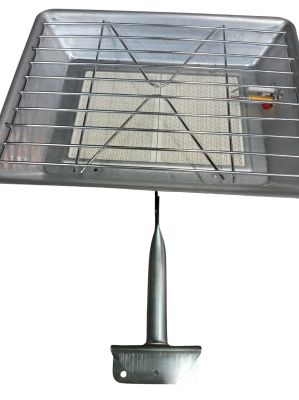 Verplaatsbare straler voor fles met kraag 37mb 2,8-4,6kW