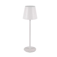 Lucy 2.5w Dimmable rechargeable white table lamp