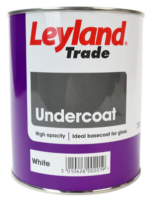 Leyland Undercoat Paint White 750ml