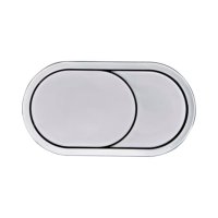 Tucker French Surrey Dual Flush Button Chrome
