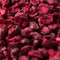 close up of shiny bright red cherries with stem, cherry
